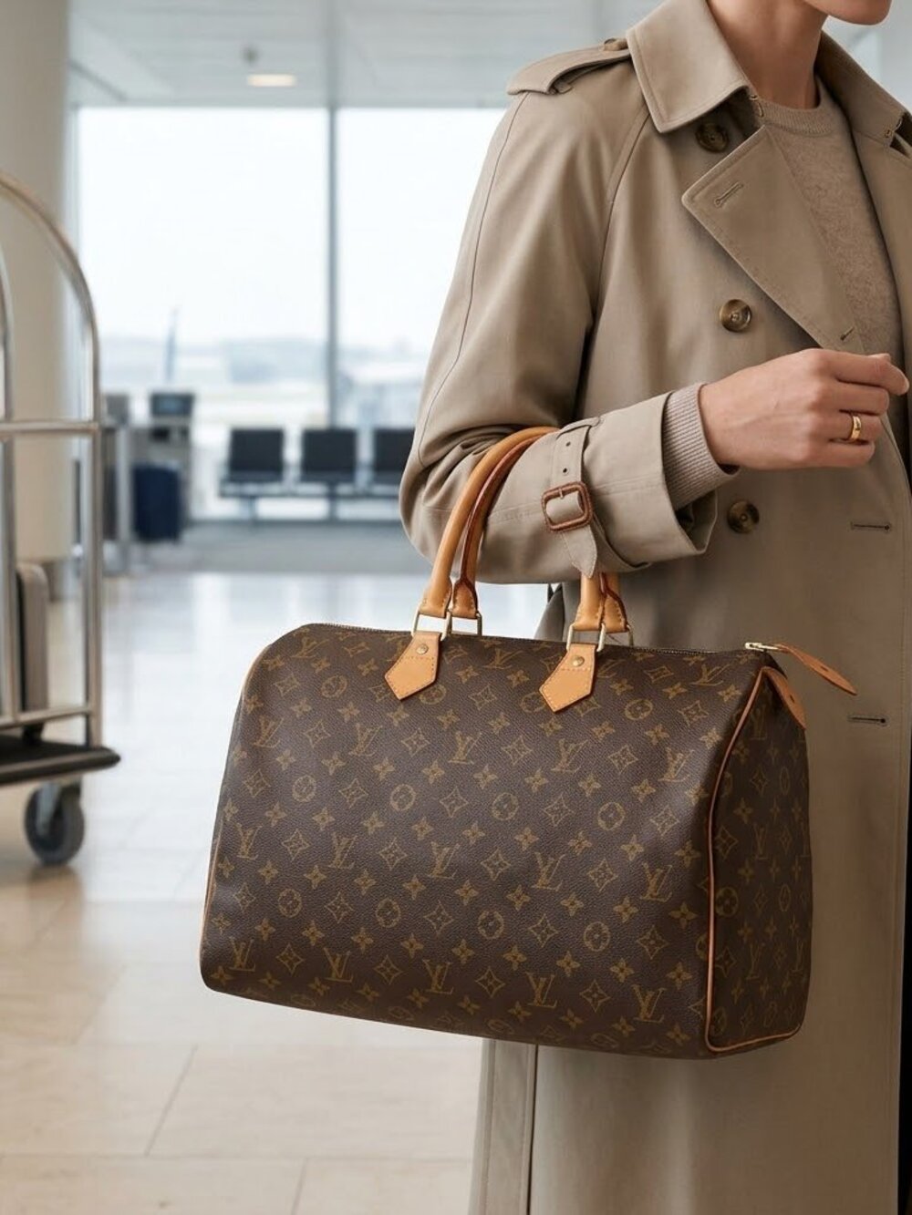 LOUIS VUITTON Monogram Speedy 40
